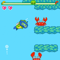 ガチャピンけーたいチャレンジの当時のゲーム画面