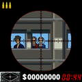 THE スナイパーの当時のゲーム画面