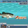 直感☆バスフィッシングの当時のゲーム画面