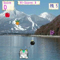 フルーツキャッチの当時のゲーム画面2
