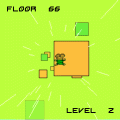 OBONO the HOPPERの当時のゲーム画面