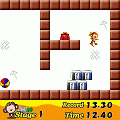 モンモの学校の当時のゲーム画面