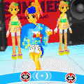 直感♪フルフルダンシング 夏祭りの当時のゲーム画面2