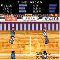 熱血高校ドッジボール部スペシャル版の当時のゲーム画面