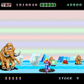 スペースハリアーの当時のゲーム画面2