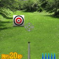 THE 直感吹き矢の当時のゲーム画面2