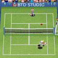 SUPERスマッシュテニスの当時のゲーム画面3