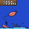 直感バカゲーデカイの釣る！の当時のゲーム画面2
