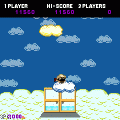 忍者カイの当時のゲーム画面