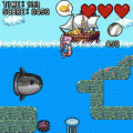 ニーチェの宝探しの当時のゲーム画面