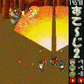 虫虫しゅ～てぃんぐの当時のゲーム画面