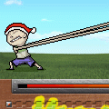 HumanFly 魁の限界突破+Xmas版の当時のゲーム画面2