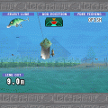 直感！バス釣りにいこうの当時のゲーム画面