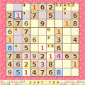 9x9パズル100初級 Vol.8の当時のゲーム画面
