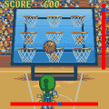 フリースロー9HOOPSの当時のゲーム画面2