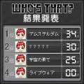 WHO’S THATの当時のゲーム画面3