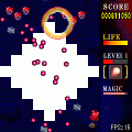 Magical Bullet(会員版)の当時のゲーム画面