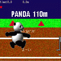 ハードルパンダ2008の当時のゲーム画面