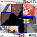 あ～ん★激萌アクション陣取りの当時のゲーム画面
