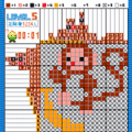 絵の出るロジックの当時のゲーム画面