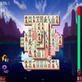 パズルゲーム上海WIDEの当時のゲーム画面