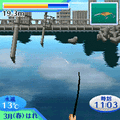 バス釣りライフの当時のゲーム画面