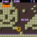 ギャング弾！2ndの当時のゲーム画面
