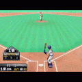 熱闘野球リーグの当時のゲーム画面2
