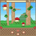 さがして☆ドコモダケの当時のゲーム画面3