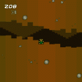 OBONO in HOLLOWの当時のゲーム画面