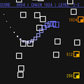Serpent BLACKの当時のゲーム画面