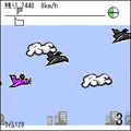 ソーラーレーサーの当時のゲーム画面4