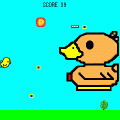 ｉひよこ－Ｘ３の当時のゲーム画面