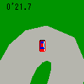 IniD3（スペシャルコース）の当時のゲーム画面