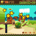 遺跡冒険ジャンピーの当時のゲーム画面