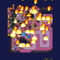 タワーディフェンスの当時のゲーム画面2