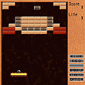 ぶろっくくずしの当時のゲーム画面4