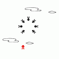 空気読み。の当時のゲーム画面3