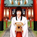 THE 直感巫女みくじの当時のゲーム画面