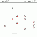 とらんぽりんの当時のゲーム画面2