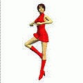 3DCGダンスアニメの当時のゲーム画面2