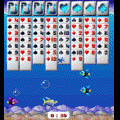 ソリティアでらっくすの当時のゲーム画面