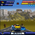 アウトバーンレーサーの当時のゲーム画面2
