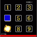 番号の当時のゲーム画面