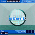 3Dブロック崩しの当時のゲーム画面