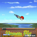 HumanFly 最後の限界突破版の当時のゲーム画面2