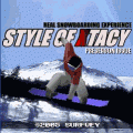 Style of Xtacy Snowboarding体験版の当時のゲーム画面