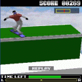 Style of Xtacy Snowboarding体験版の当時のゲーム画面3