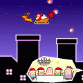 サンタのおしごとの当時のゲーム画面2