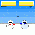雪だるまボクサーの当時のゲーム画面2